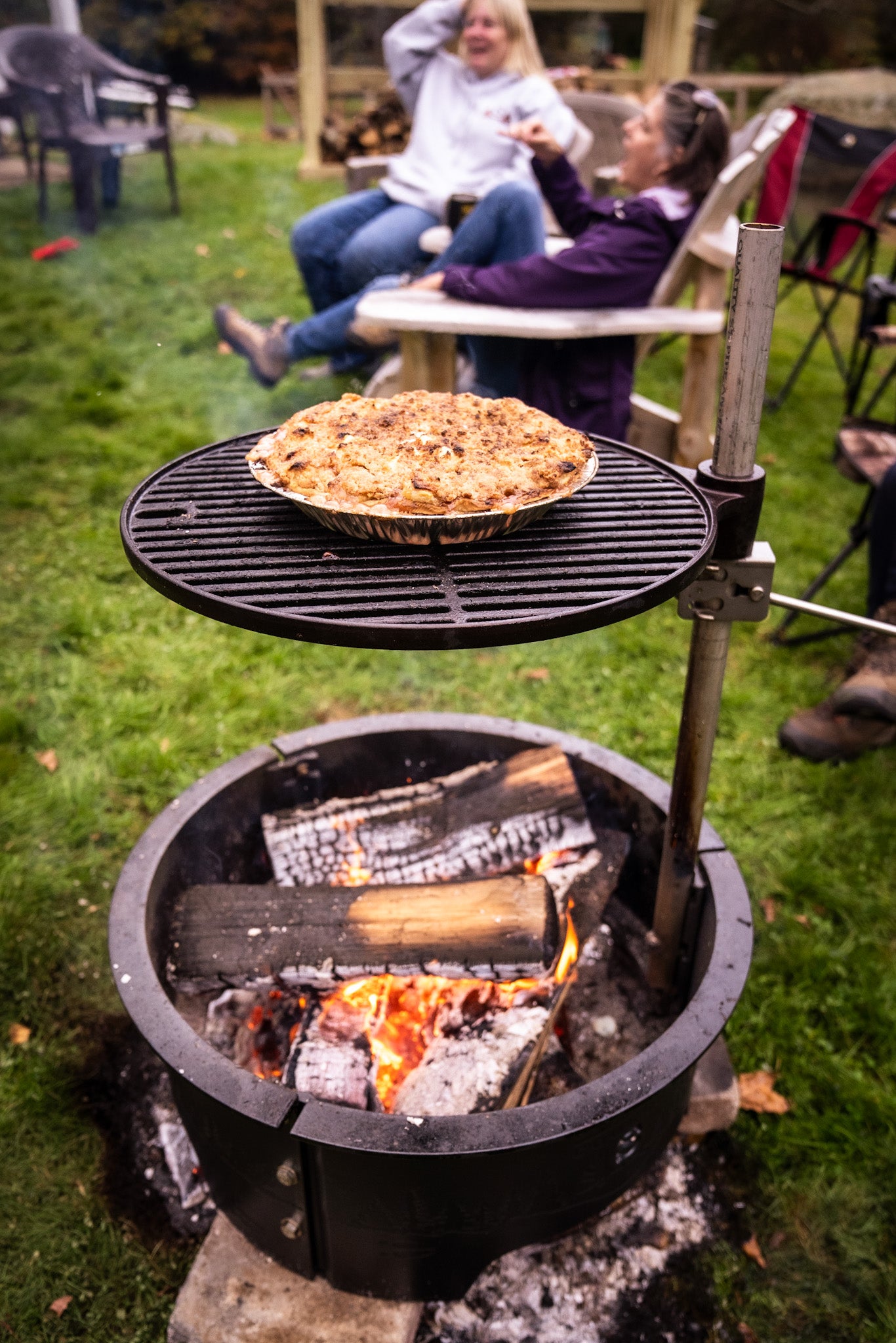 Fireside Apple Crisp